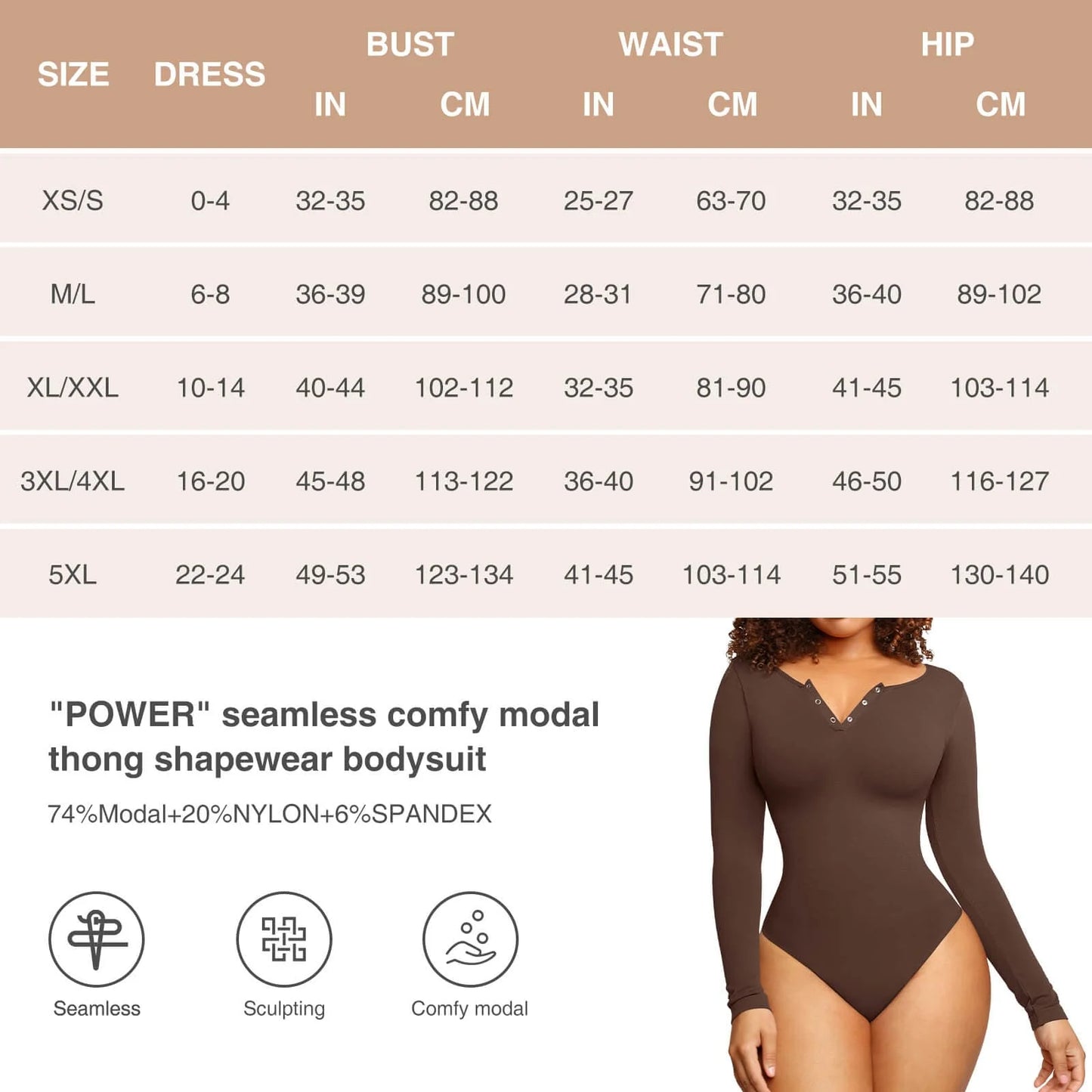 Tummy Control Bodysuit