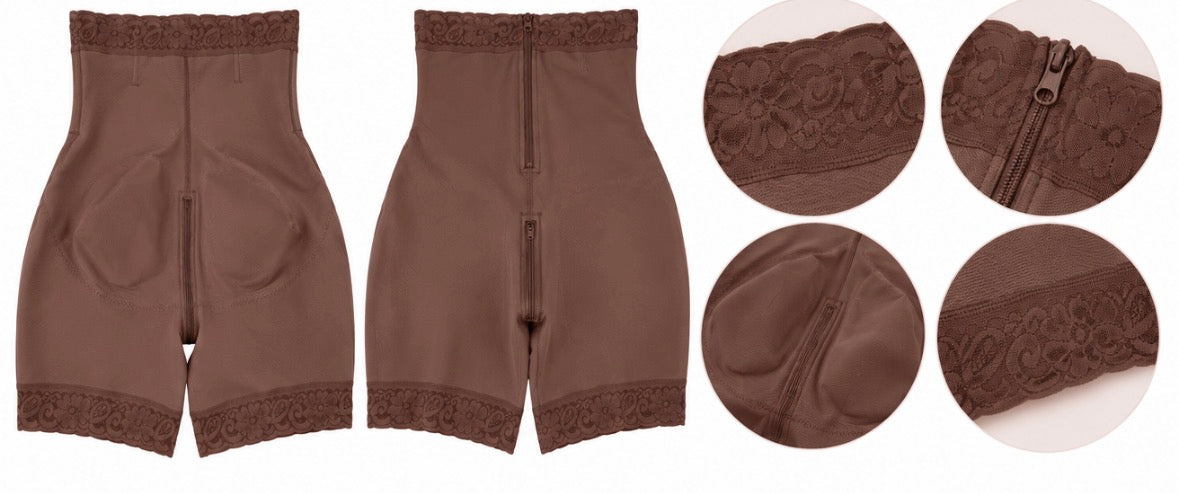 High Waisted Faja Short