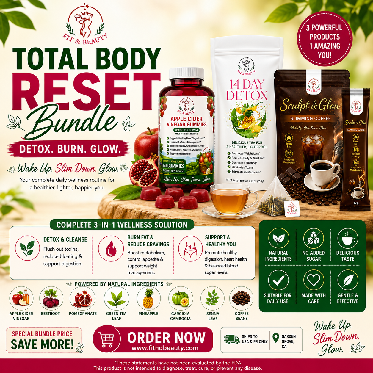 Total Body Reset Bundle