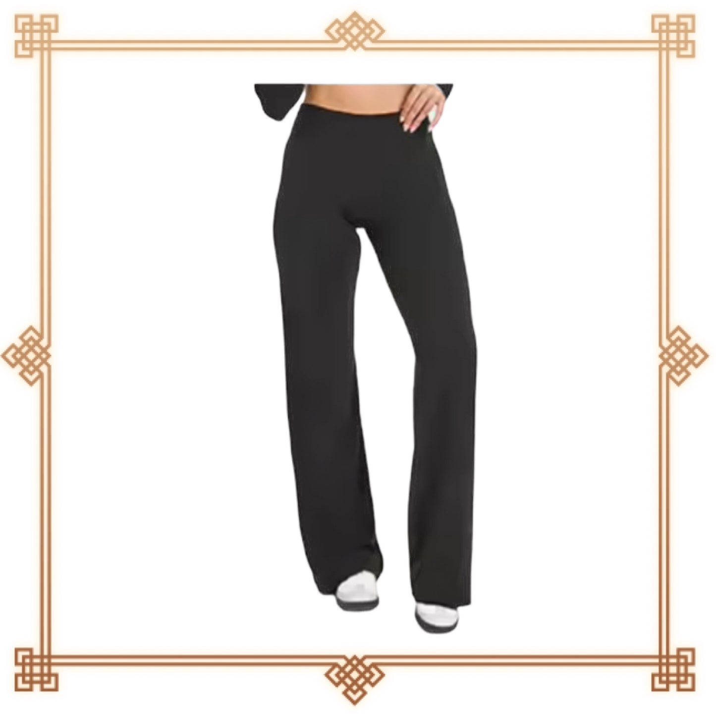 Wide leg High Waisted leggings